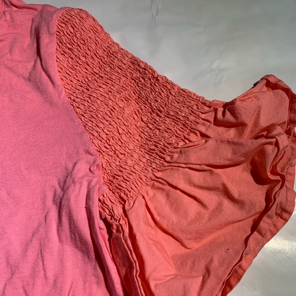 4/$25!! 14th &Union Ruched Ruffle Sleeve Top - Picture 2 of 5
